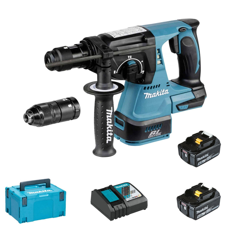 MAKITA - TASSELLATORE 18V BL MOTOR SDS-PLUS 24MM - DHR243RTJ