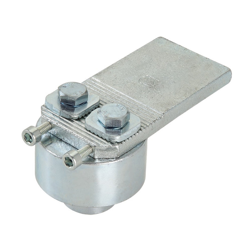 CARDINE SUPERIORE D.70 C/CUSCINETTO REGOLABILE CON VITI DI REGISTRO ZINCATO