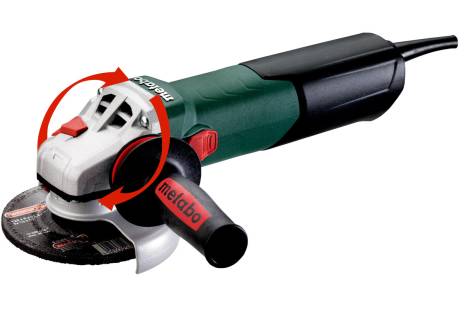 METABO - WE 19-125 Q M-BRUSH 1900 WATT - SMERIGLIATRICE ANGOLARE