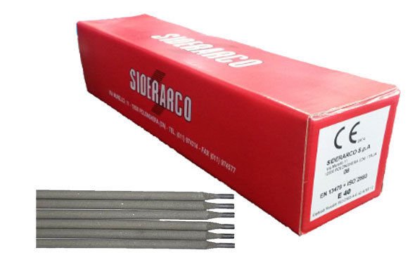 ELETTRODI RUTILI E40 DIAM. 3,2 MM X 450 - 125 PEZZI - SIDERARCO
