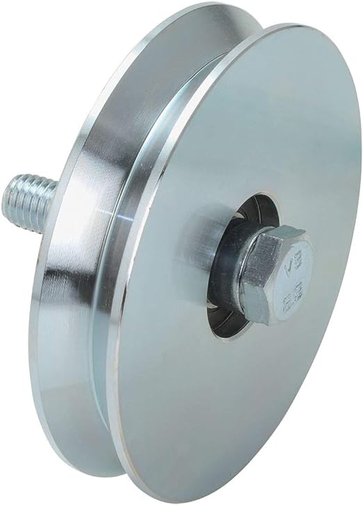 RUOTA 2 CUSCINETTI GOLA V - DIAM. 120