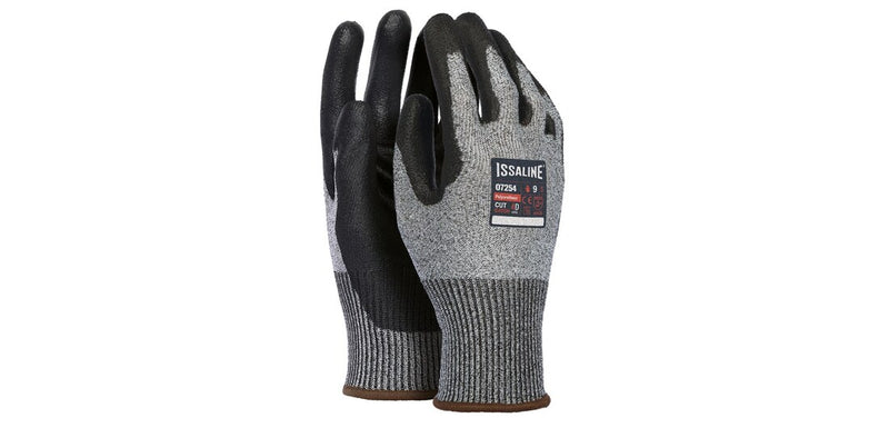 ISSALINE - GUANTO ANTITAGLIO CUT CATCH LIV 4D PU