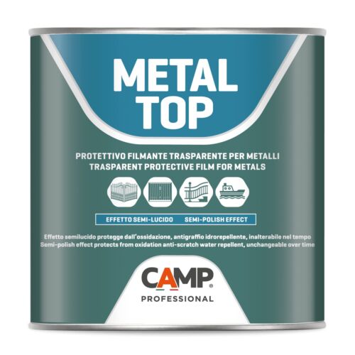 CAMP PROFESSIONAL METAL TOP PROTETTIVO PER METALLO - TRASPARENTE, 1 LT