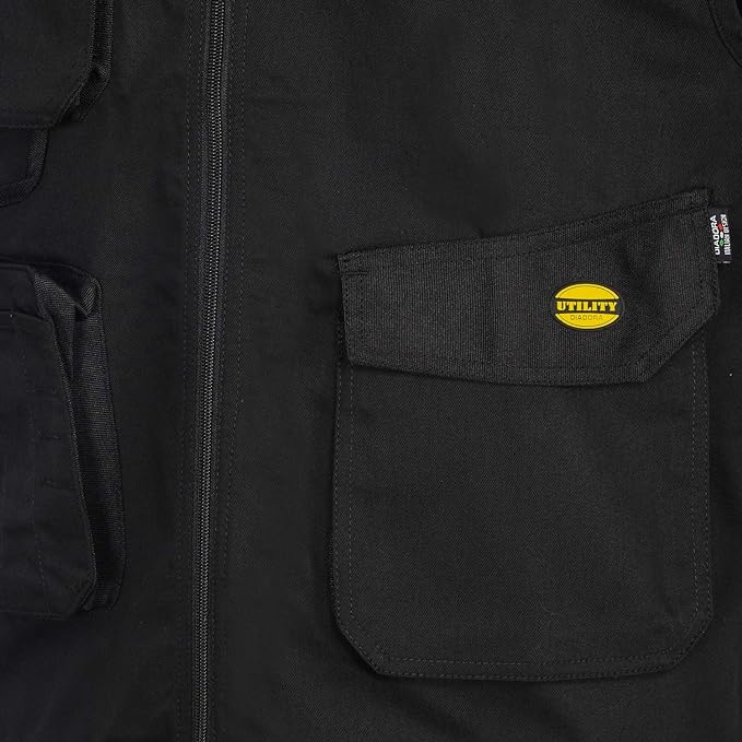 DIADORA UTILITY - GILET MULTITASCHE VEST MOVER - COLORE NERO