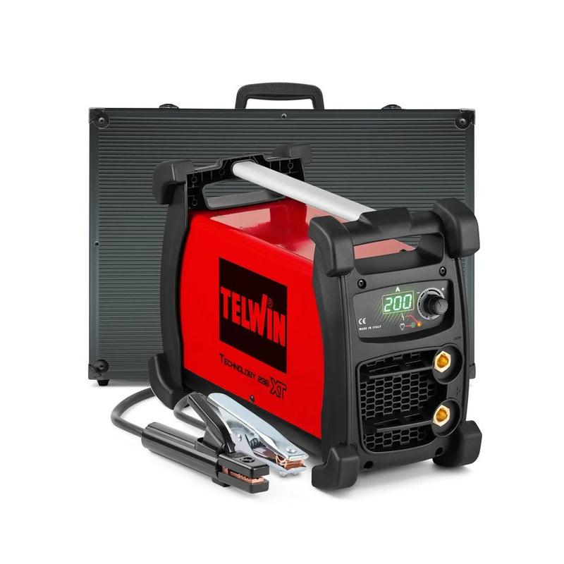 TELWIN - 816259 - TECHNOLOGY 236 XT 230V CON ACCESSORI E VALIGETTA - SALDATRICE