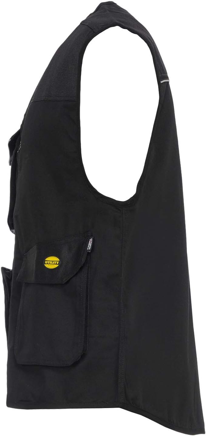 DIADORA UTILITY - GILET MULTITASCHE VEST MOVER - COLORE NERO