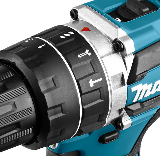 MAKITA - TRAPANO AVVITATORE CON PERCUSSIONE 18V - DHP484RTJ