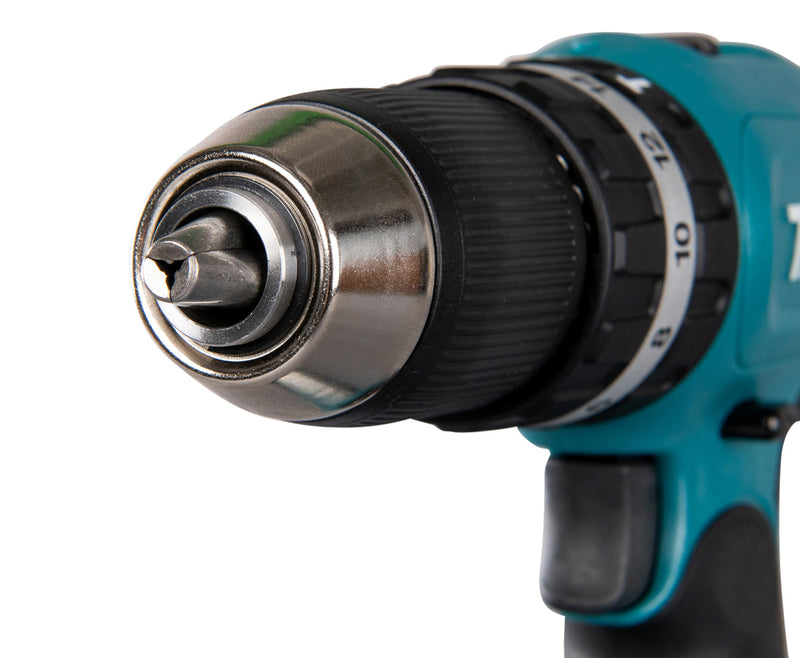 MAKITA - TRAPANO AVVITATORE CON PERCUSSIONE 18V 3AH - DHP453RFE