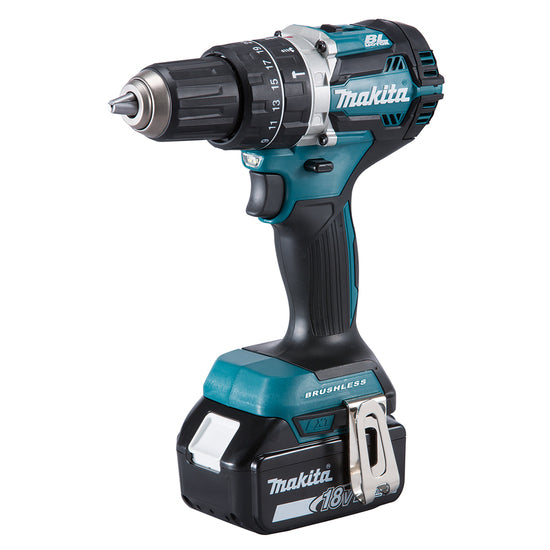 MAKITA - TRAPANO AVVITATORE CON PERCUSSIONE 18V - DHP484RTJ