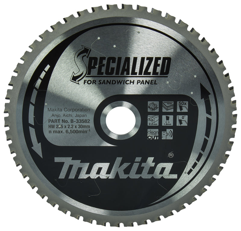 MAKITA - LAMA SPECIALIZED PANNELLI SANDWICH 235 X 30 X 50 - ACCESSORI