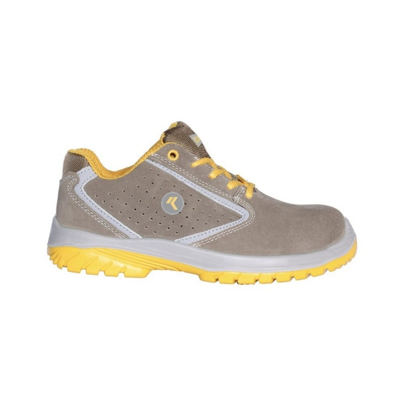 ISSALINE - SCARPA ANTINFORTUNISTICA S1P RHINO BEIGE/GRIGIO