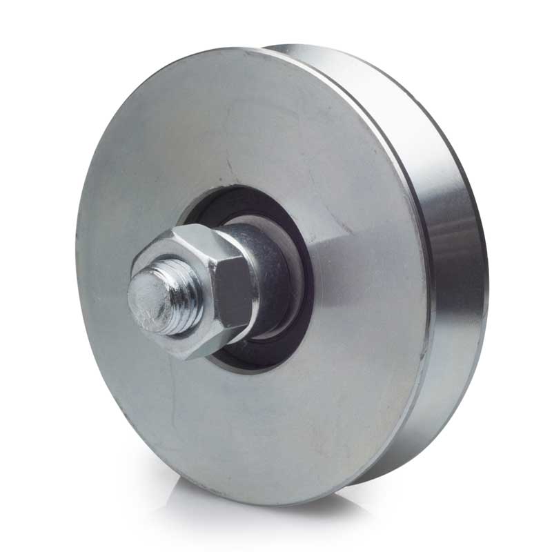 RUOTA 1 CUSCINETTO SUPPORTO LATERALE GOLA V - DIAM. 60