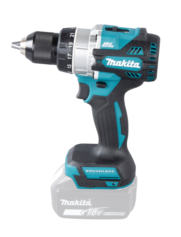MAKITA - TRAPANO AVVITATORE CON PERCUSSIONE LXT - DHP486ZJ - CORPO MACCHINA E VALIGETTA MAKPAC