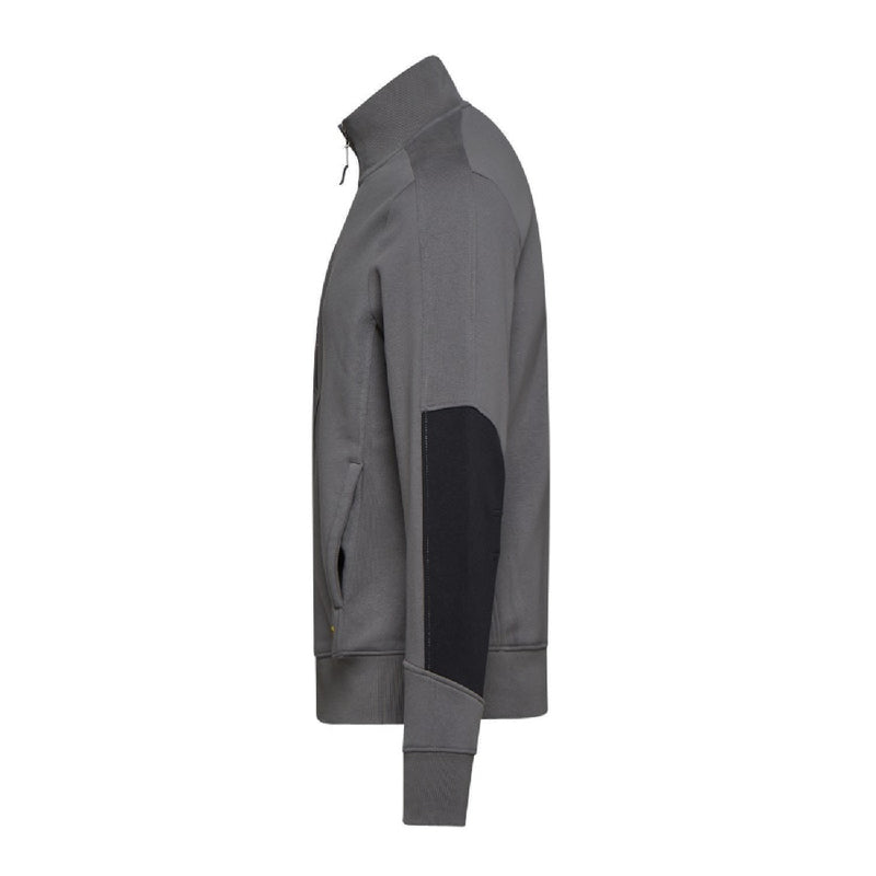 DIADORA UTILITY - FELPA SWEATSHIRT FZ LITEWORK - GRIGIO ACCIAIO