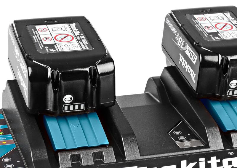 MAKITA - CARICABATTERIA DOPPIO LXT - DC18RD