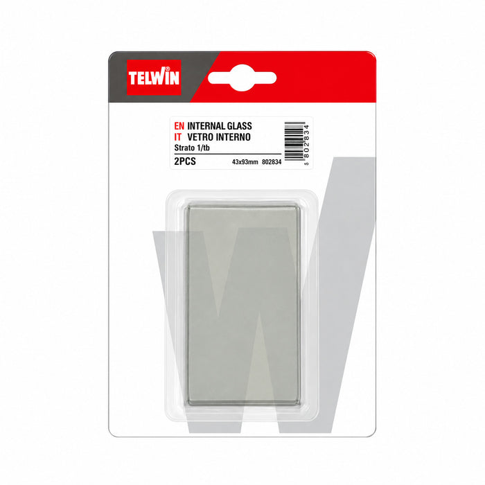 TELWIN - KIT VETRO INTERNO 47X102 MM - 802834 - RICAMBIO WELDING HELMETS