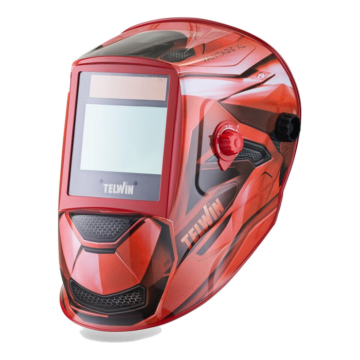 TELWIN - VANTAGE RED XL MASCHERA MMA/MIG - MAG/TIG - 802936 - WELDING HELMETS