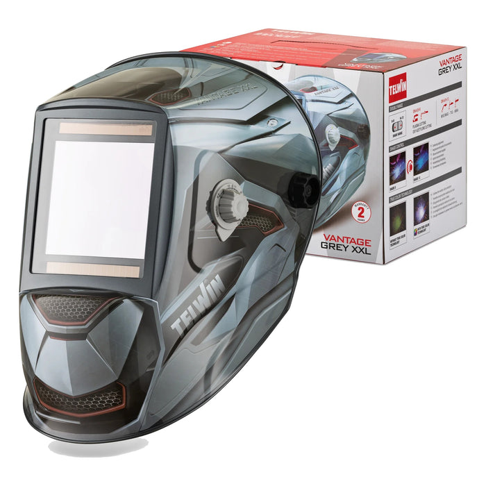 TELWIN - MASCHERA VANTAGE GREY XXL -  802937