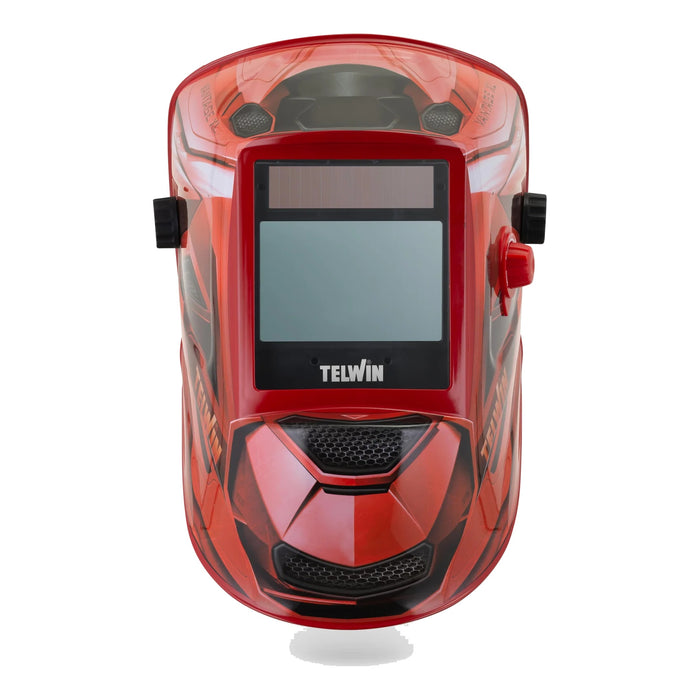 TELWIN - VANTAGE RED XL MASCHERA MMA/MIG - MAG/TIG - 802936 - WELDING HELMETS