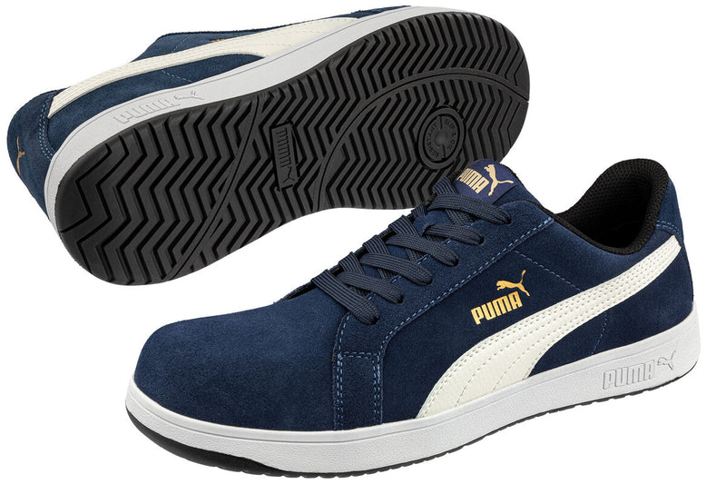 PUMA SAFETY SCARPA ANTINFORTUNISTICA ICONIC NAVY LOW S1PL ESD