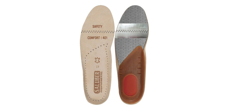 ISSALINE - SOLETTA COMFORT IN CUOIO CON PLANTARE ANATOMICO
