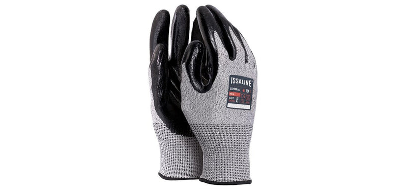 ISSALINE - GUANTO CUT CATCH ANTITAGLIO - MAGLIA HDPE E SPALMATURA IN NITRILE