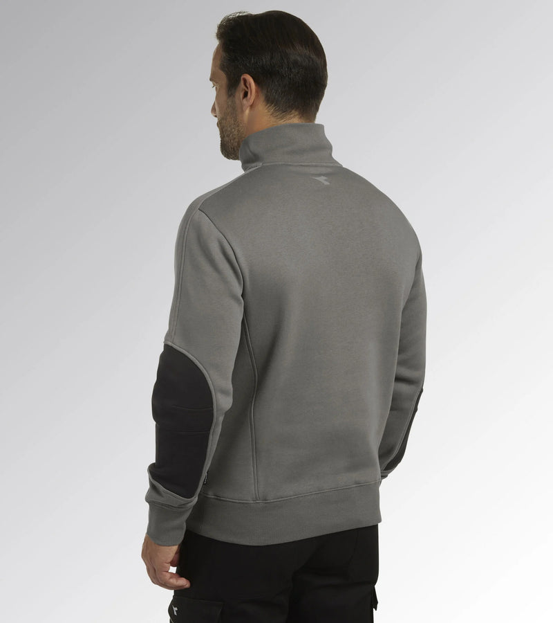 DIADORA UTILITY FELPA SWEATSHIRT HZ LITEWORK - GRIGIO ACCIAIO