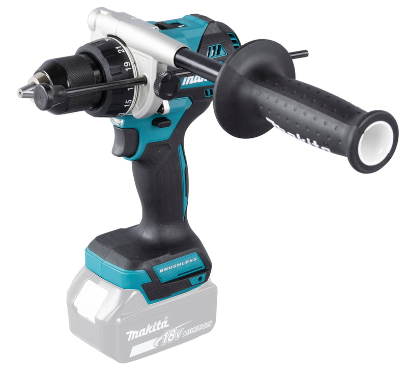 MAKITA - TRAPANO AVVITATORE CON PERCUSSIONE LXT - DHP486ZJ - CORPO MACCHINA E VALIGETTA MAKPAC