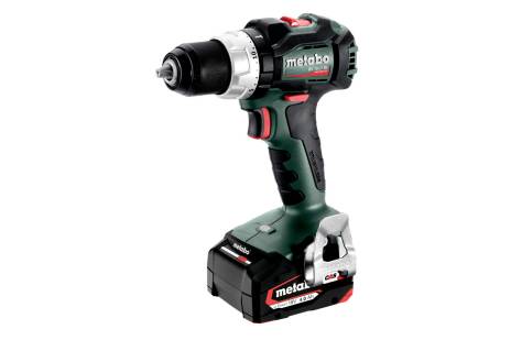 METABO - TRAPANO AVVITATORE BS 18 LT BL BRUSHLESS CON 2 BATTERIE 5,2 AH E METABOX