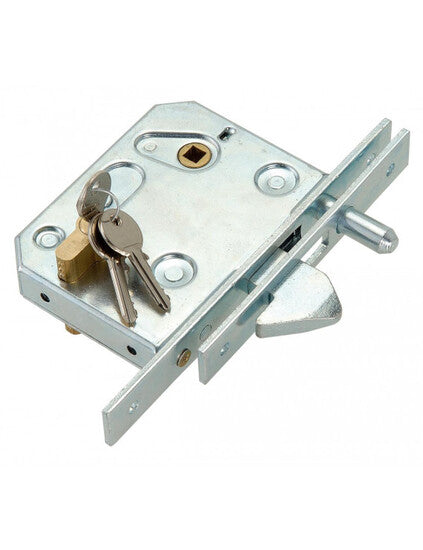 COMBI ARIALDO SERRATURA A GANCIO CON CONTROPIASTRA E CILINDRO 60 MM - ART. 350