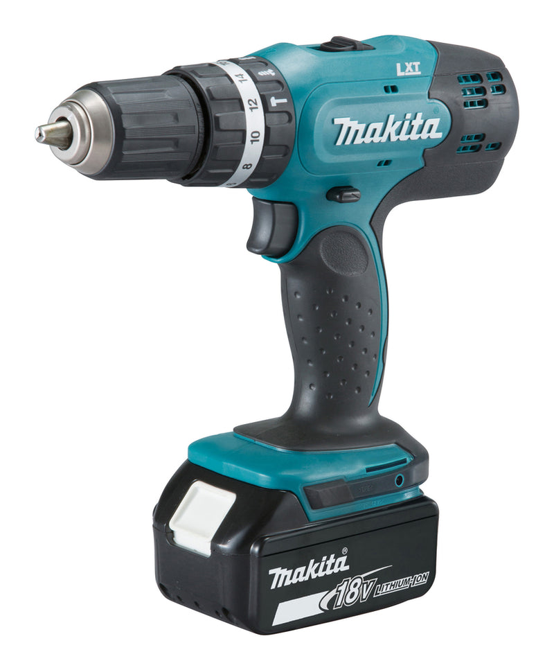 MAKITA - COMBO DLX2336X: TRAPANO AVVITATORE CON PERCUSSIONE DHP453 + AVVITATORE AD IMPULSI DTD156 + 2 BATTERIE 3,00AH + 1 CARICABATTERIE + BORSA