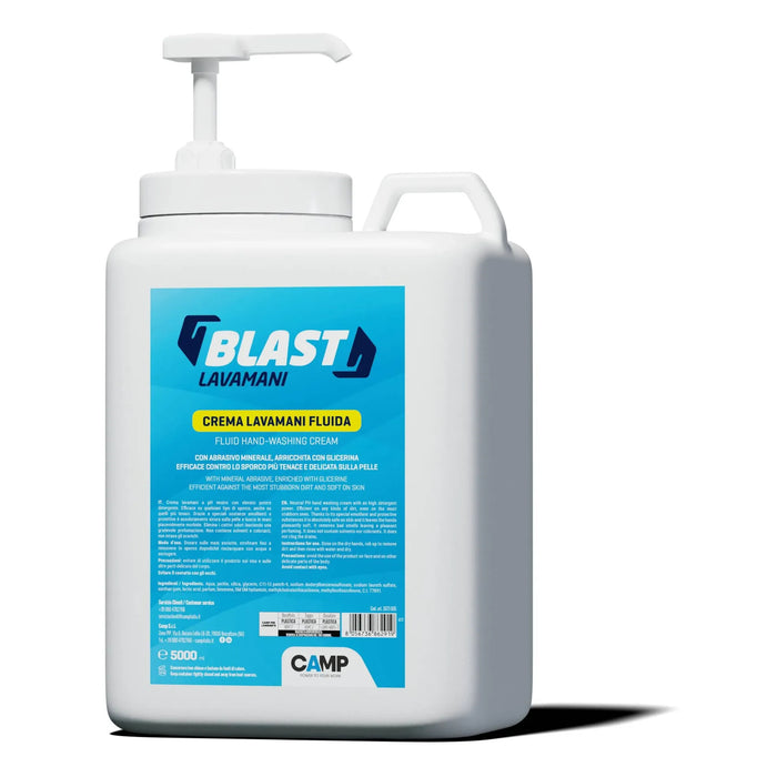 CAMP PROFESSIONAL BLAST CREMA LAVAMANI BIANCA 5LT CON DOSATORE