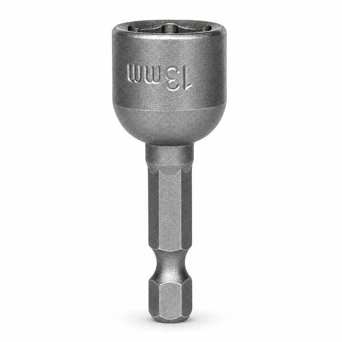 CHIAVI A BUSSOLA MAGNETICHE ALTA RESISTENZA ATTACCO ESAGONALE DIN 3126 1/4 (6,35 MM) D.8 X 50 MM.