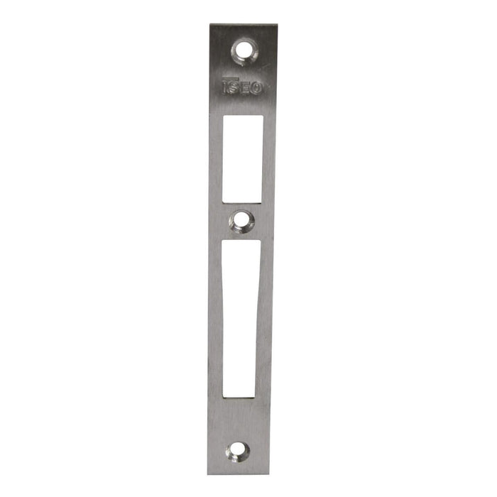 ISEO - CONTROPIASTRA IN ACCIAIO INOX 180X24X3 PER SERRATURE CATENACCIO SCROCCO E CATENACCIO RULLO