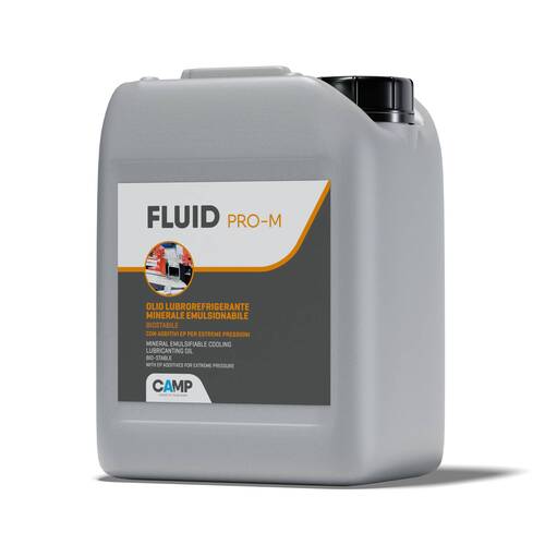 CAMP PROFESSIONAL FLUID PRO M - LUBROREFRIGERANTE MINERALE EMULSIONABILE 5 LT