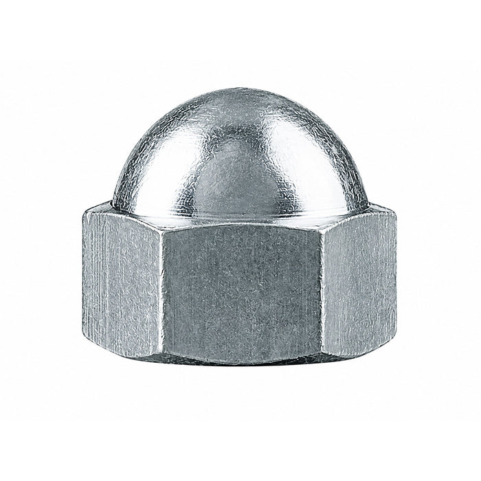 DADO ESAGONALE CIECO CON CALOTTA SFERICA ZINCATO - M6 X 10 X 12
