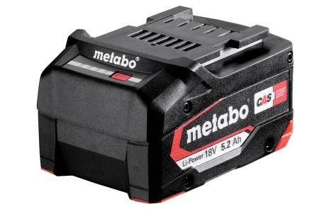 METABO - KIT BATTERIE 5,2 AH -  CARICABATTERIA - BORSONE