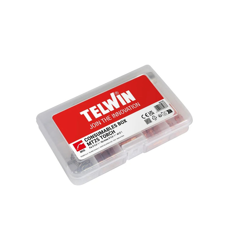 TELWIN BOX CONSUMABILI PER TORCIA MIG MT25 - 804152 - ACCESSORI MIG