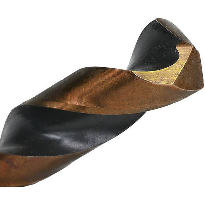 ECEF ASSORTIMENTO PUNTE HSS GOLD&BLACK AUTOCENTRANTI - SET 19 PZ. D.1,0 : D.10,0