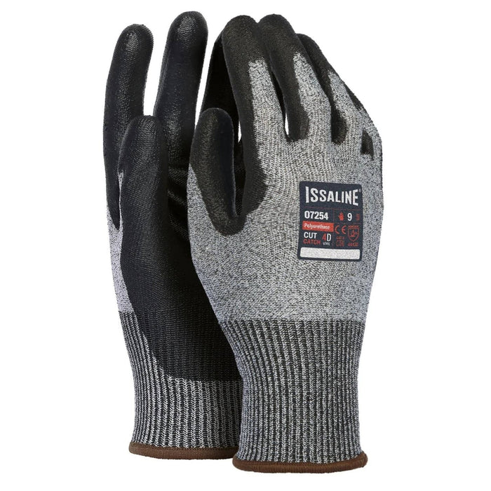 ISSALINE - GUANTO ANTITAGLIO CUT CATCH LIV 4D PU