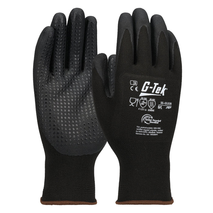 PIP - GUANTI G-TEK 3RX 15G - FILATO RICICLATO E IMPUGNATURA SCHIUMA NITRILE - 31-5131R