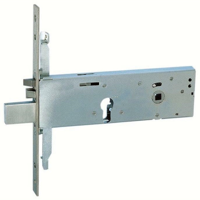 ISEO SERRATURA ELETTRICA DA FASCIA CHIUSURA TRIPLICE E.90 FRONTALE INOX - ART. 963920902