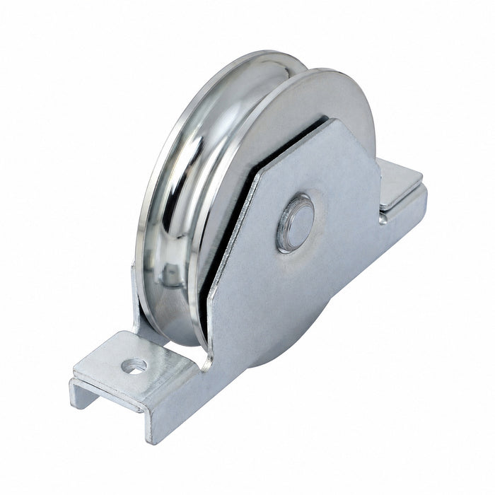 RUOTA 2 CUSCINETTI SUPPORTO INTERNO GOLA TONDA - DIAM. 140