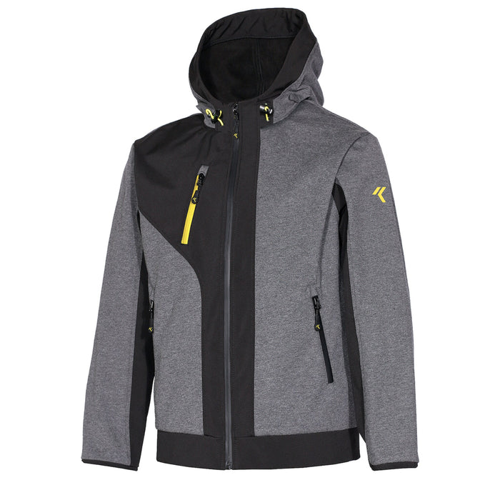 ISSALINE - GIACCA RUSH SOFTSHELL GRIGIO/NERO