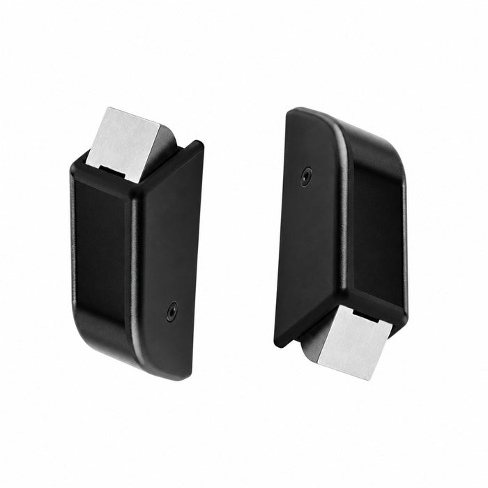 ISEO COPPIA SCROCCHI ALTO-BASSO VERN. NERO PER MANIGLIONE ANTIPANICO IDEA BASE - 9410201505