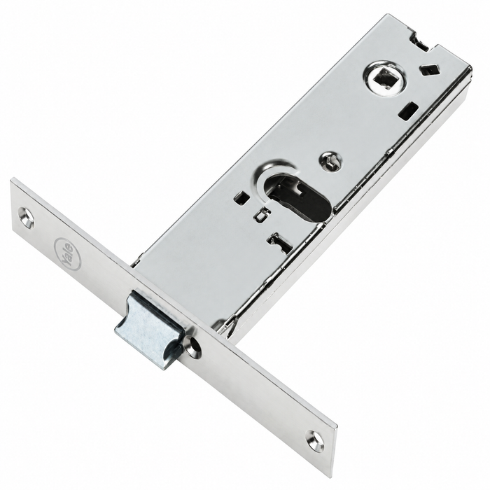 SERRATURA YALE DA FASCIA SCROCCO REVERSIBILE E 2 MANDATE - E.70 FRONT. 22 MM. - 87502