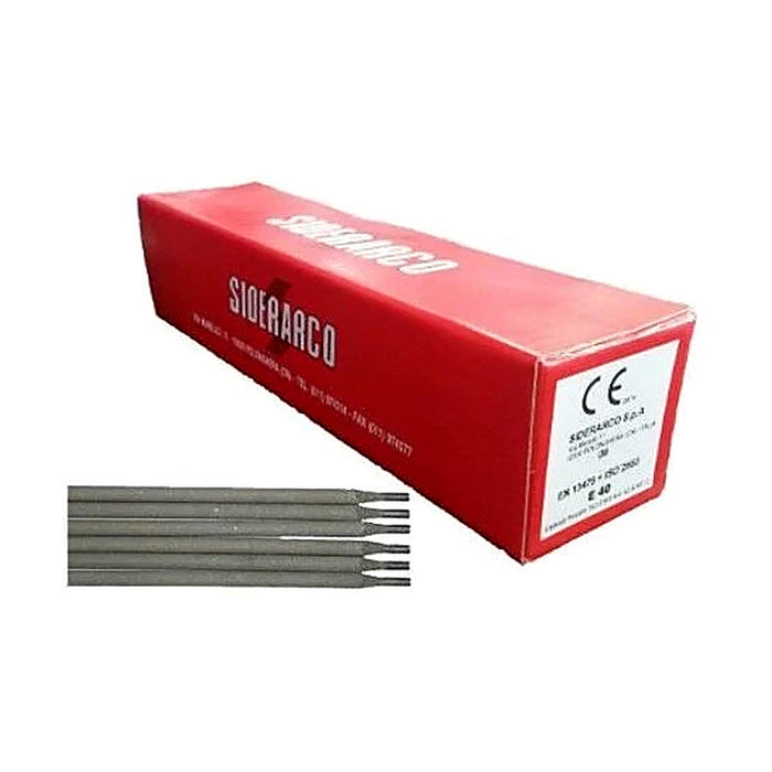 ELETTRODI RUTILI E40 DIAM. 3,2 MM X 450 - 125 PEZZI - SIDERARCO