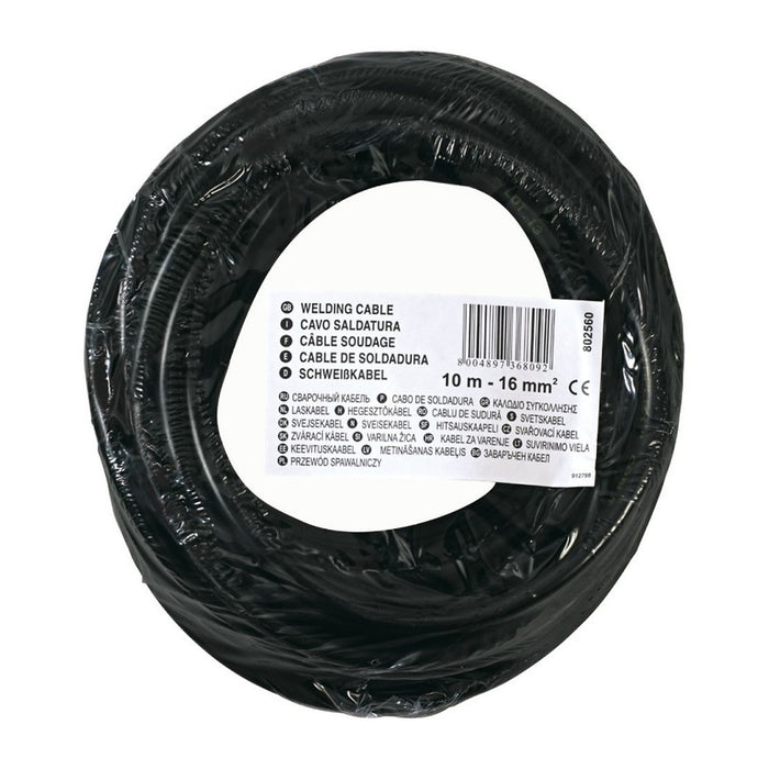 TELWIN CAVO SALDATURA SEZIONE 16 MMQ LUNGHEZZA 10 METRI - 802560 - ACCESSORI