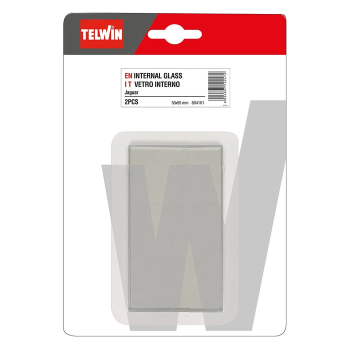 TELWIN - KIT VETRO INTERNO 50 X 95 MM - 804101 - RICAMBIO WELDING HELMETS